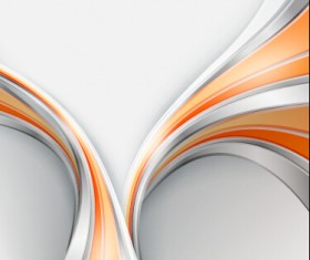 Chrome wave with abstract background vector 10