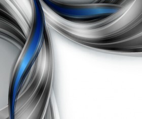 Chrome wave with abstract background vector 11