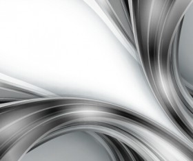 Chrome wave with abstract background vector 16