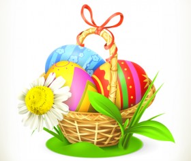Classic easter egg vector design 01