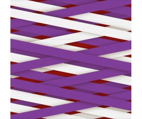 Colored paper tapes vector background material 02