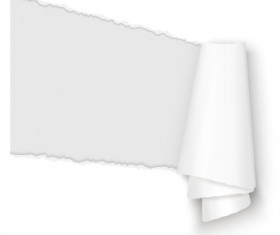 Colored torn paper background vector template 03