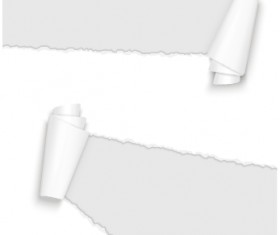 Colored torn paper background vector template 07