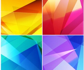 Cover of magazine with brochure vector set 01