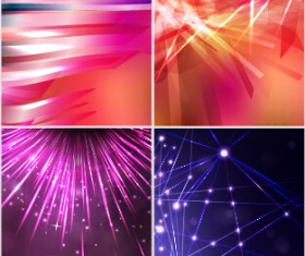 Cover of magazine with brochure vector set 03