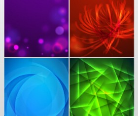 Cover of magazine with brochure vector set 10