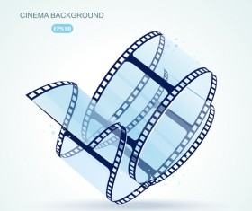 Creative cinema art backgrounds vectors 02