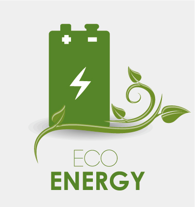 Eco energy vector design template 10