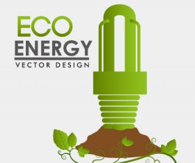 Eco energy vector design template 11