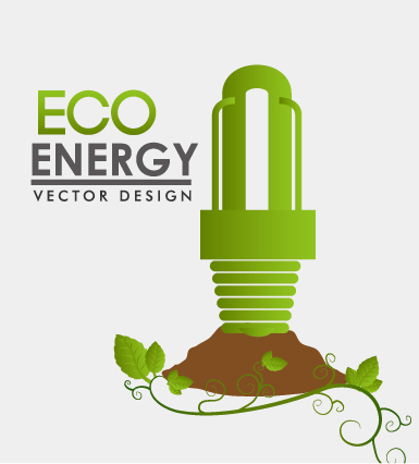 Eco energy vector design template 11