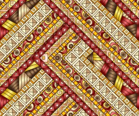 Ethnic pattern styles art background vector 02