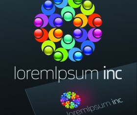 Exquisite business logos vector design elements 06