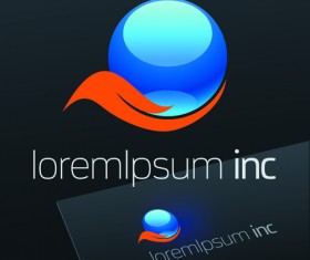 Exquisite business logos vector design elements 07