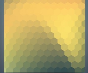 Geometric shapes mosaic background vector set 16