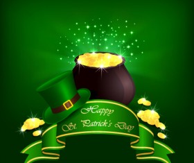 Happy St Patricks Day vector material set 04