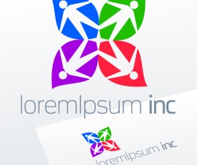 Huge collection of company logos creative vector 07