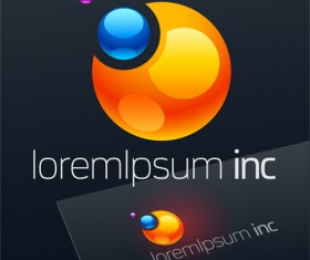 Huge collection of company logos creative vector 08