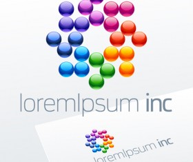 Huge collection of company logos creative vector 15