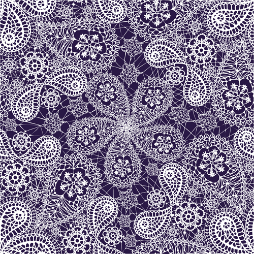 Seamless Lace Patterns (24421) Free EPS Download / 4 Vector