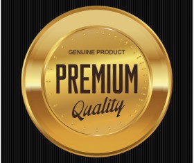 Luxury premium quality golden labels 01