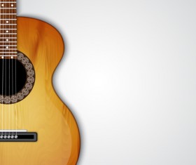 Modern musical Instruments backgrounds vector 01