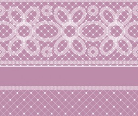 Old lace ornate background vector 02