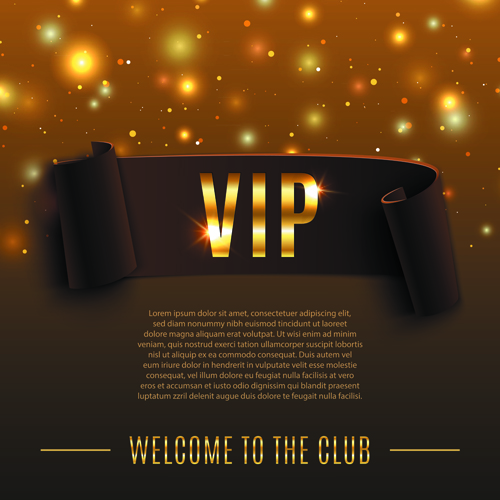 Ornate VIP creative background vector 02