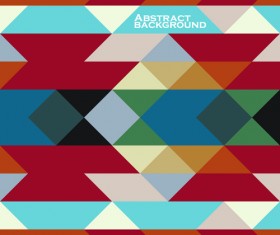 Set of abstract colorful geometric background 01