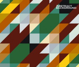 Set of abstract colorful geometric background 02