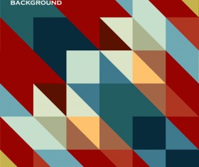 Set of abstract colorful geometric background 05