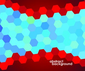 Set of abstract colorful geometric background 06