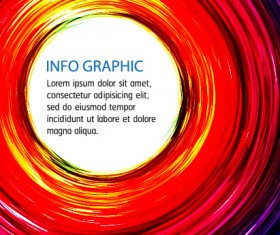 Shiny circles colored background art vector 02