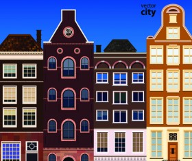 Vector city building creative illustration 15