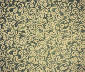 Vector floral retro seamless pattern set 02