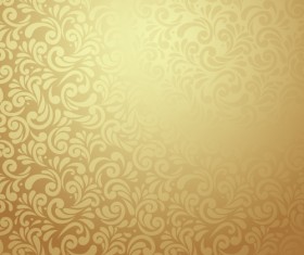 Vector floral retro seamless pattern set 04