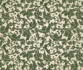 Vector floral retro seamless pattern set 10