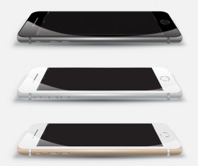 Vector modern mobile template design 02