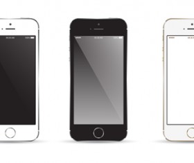 Vector modern mobile template design 03