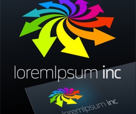 Abstract business logos excellent design vector 15