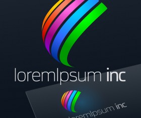 Abstract business logos excellent design vector 22