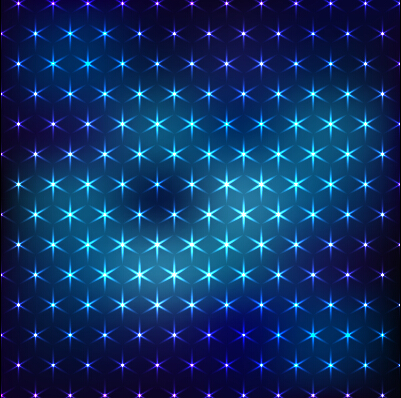 Bright neon light art background vector set 09