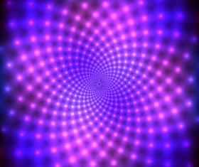 Bright neon light art background vector set 10