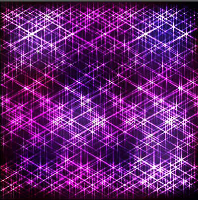 Bright neon light art background vector set 11