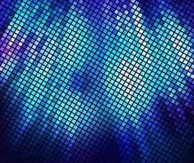 Bright neon light art background vector set 21