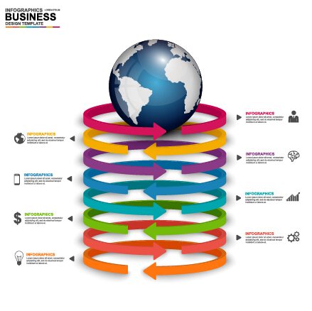 Business Infographic creative design 2924