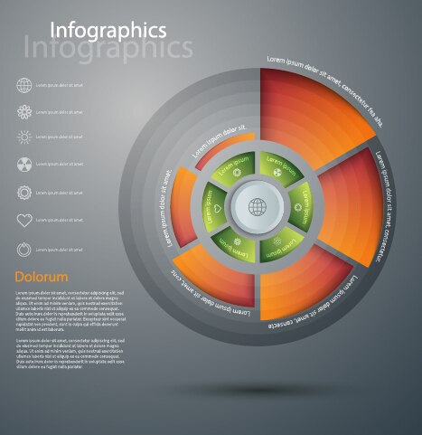 Business Infographic creative design 2964