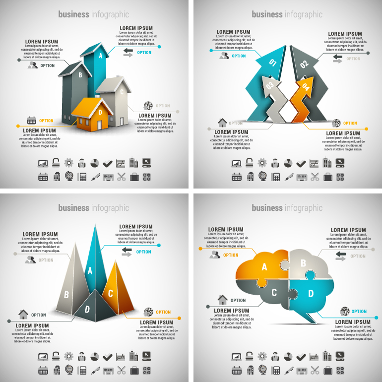 Business Infographic creative design 3065