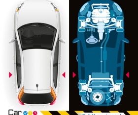 Car diagnostic business template vector design 04