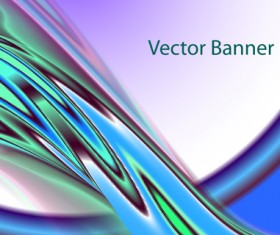 Chrome abstract shiny background vector 01