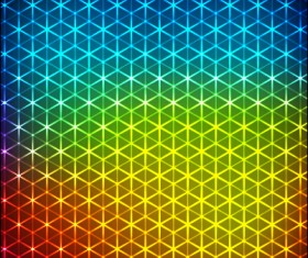 Colored glow stars vector backgrounds 02